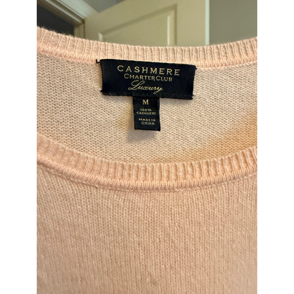 Charter Club Cashmere Sweater - Picture 2 of 3
